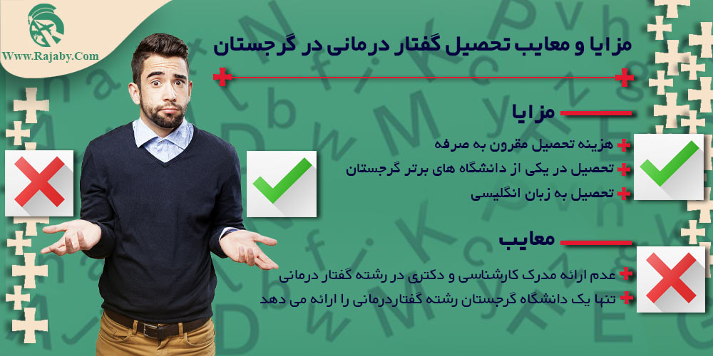 تحصیل رشته گفتار درمانی در گرجستان مزایا و معایب تحصیل گفتار درمانی در گرجستان