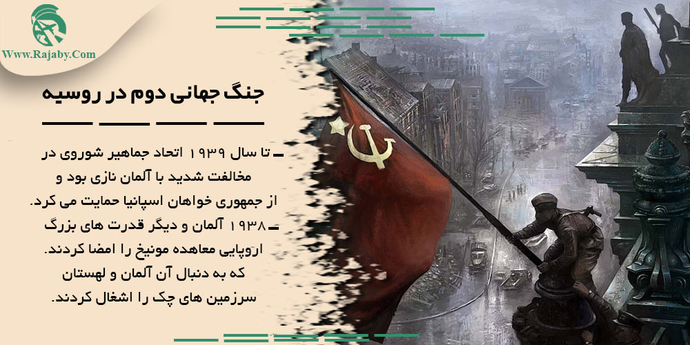 تاریخ کشور روسیه از گذشته تا معاصر جنگ جهانی دوم در روسیه