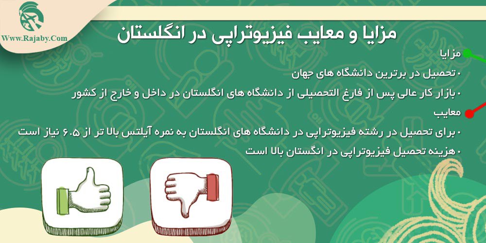 تحصیل رشته فیزیوتراپی در انگلستان مزایا و معایب فیزیوتراپی در انگلستان