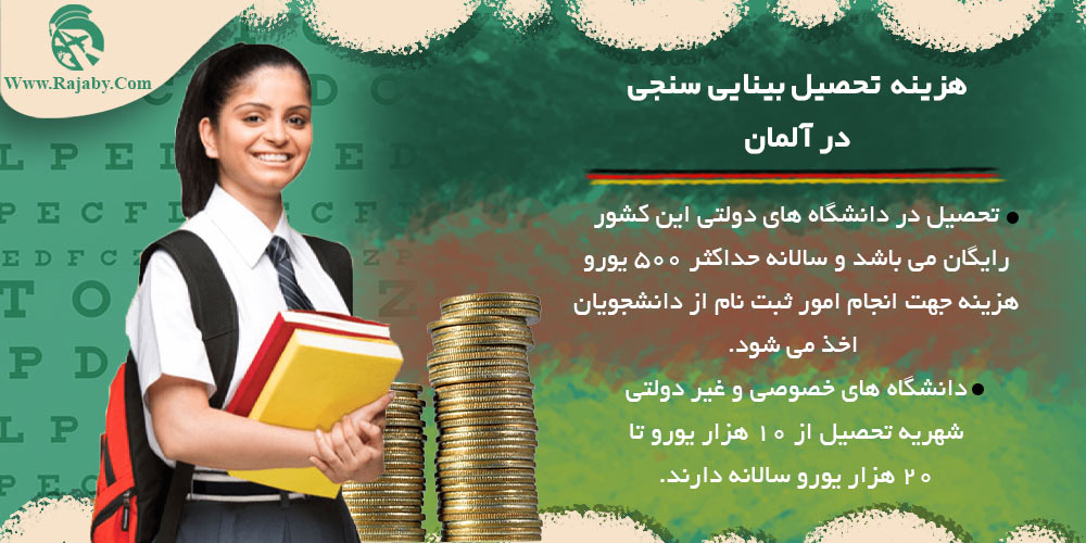 تحصیل رشته بینایی سنجی در آلمان هزینه تحصیل بینایی سنجی در آلمان