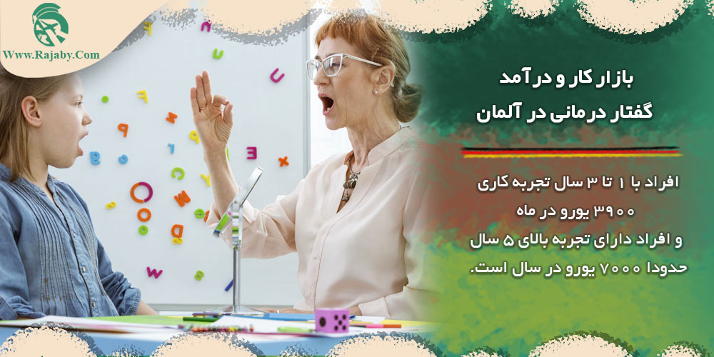 تحصیل رشته گفتار درمانی در آلمان بازار کار و درآمد گفتار درمانی در آلمان