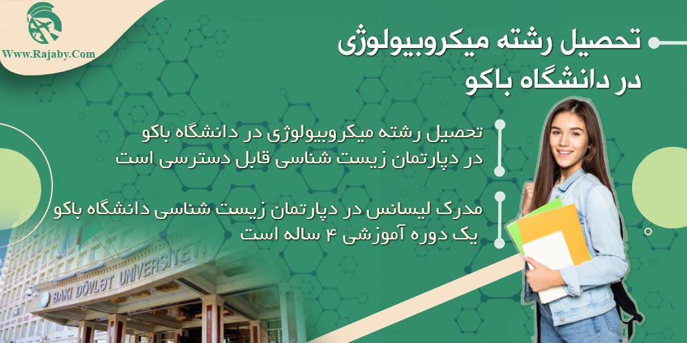 تحصیل رشته میکروبیولوژی در آذربایجان تحصیل رشته میکروبیولوژی در دانشگاه باکو