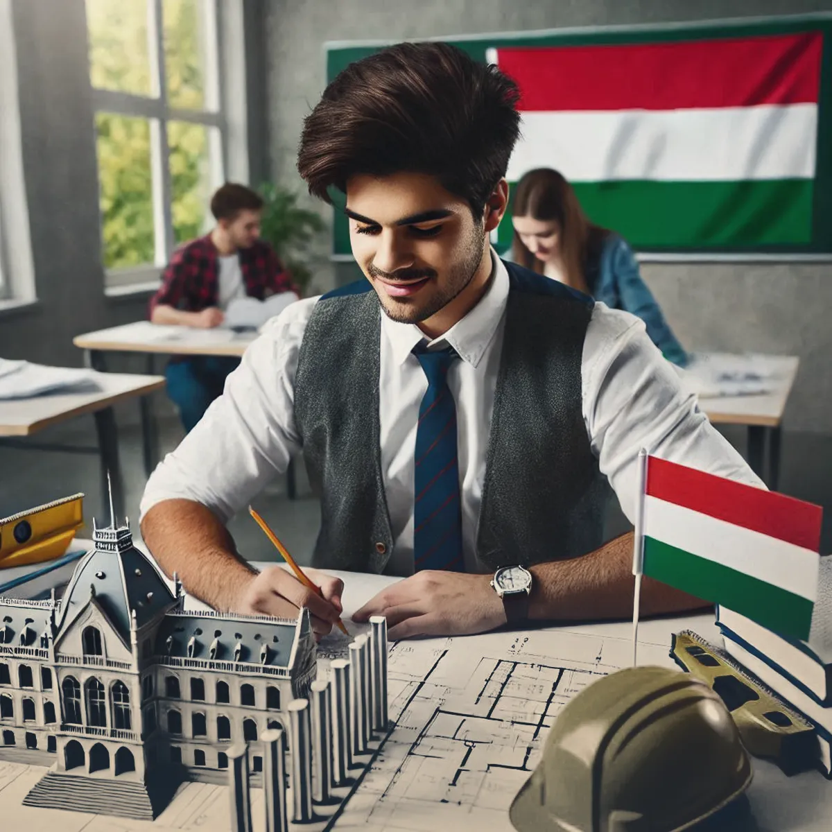 تحصیل رشته مهندسی عمران در مجارستان